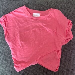 Pink Short Sleeve Top